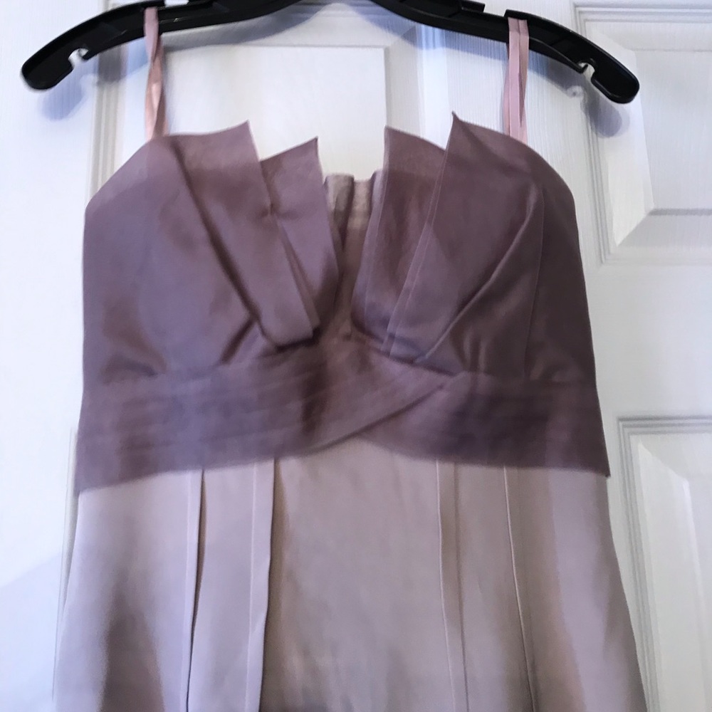 Runway Collection Bcbg Color Block Silk Dress 4 - image 1